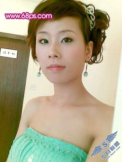 Photoshop照片处理:调出淡红质感肤色人物照片【图】_