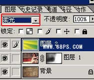 PhotoShop制作斑驳非主流效果照片