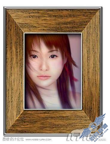 Photoshop滤镜打造逼真的古典木质纹理