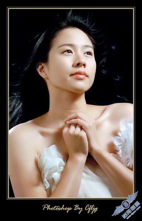 Photoshop为美女照片美白的两种方法_天极设计在线整理转载