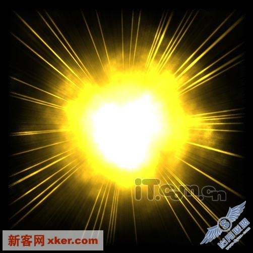 Photoshop打造绚丽爆炸效果