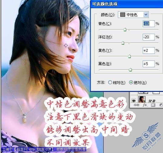 Photoshop照片调色的另类方法
