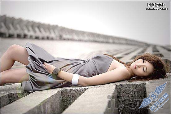 Photoshop教程: 突出照片人物色彩