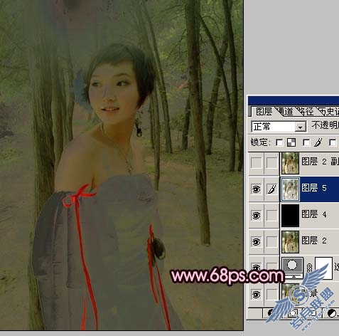 Photoshop调出偏黄照片鲜丽的红色调