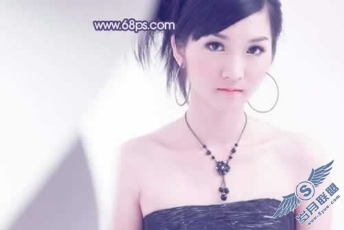 Photoshop调出人物艳丽的粉色调