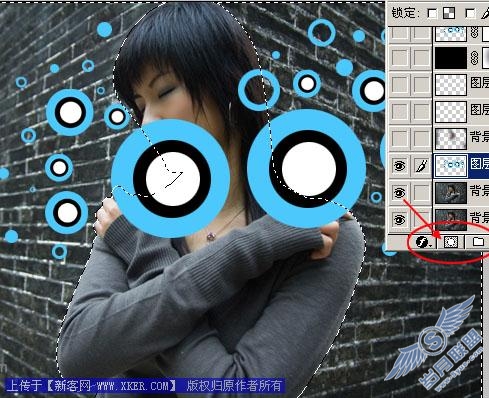 巧用Photoshop个性画笔为MM照做超酷签名