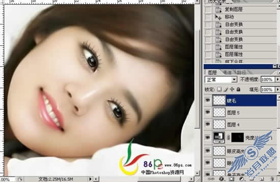 Photoshop打造古典风味手绘MM
