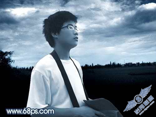 Photoshop给逆光人物照片简单调色