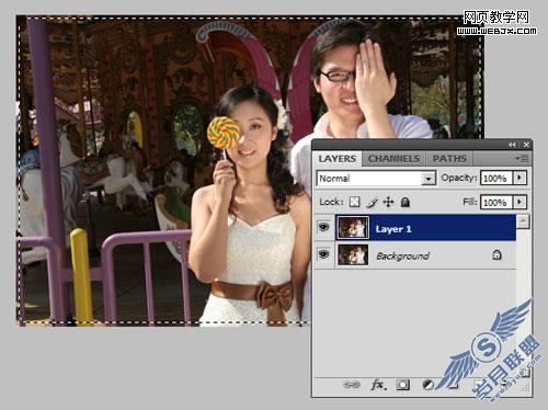 Photoshop简单快速制作圆角照片