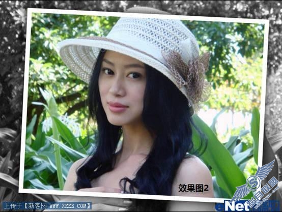 Photoshop CS3轻松打造照片快照效果