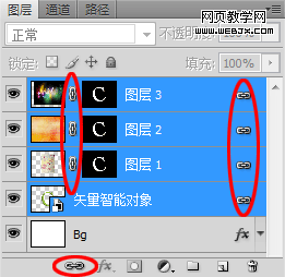 Photoshop制作立体花纹纹理特效字