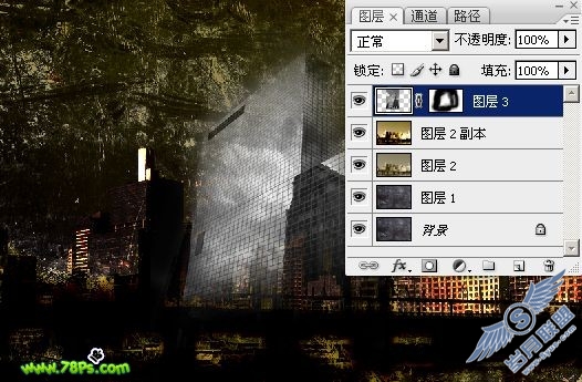 Photoshop教程:合成都市蒙太奇照片
