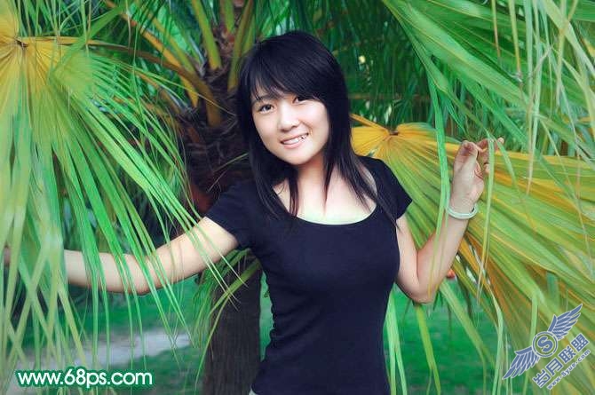 Photoshop照片处理:制作糖果色<a href=http://www.syue.com/Digital/Mobile/ target=_blank class=infotextkey>手机</a>美女照片【图】_