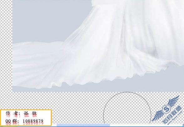 Photoshop鼠绘教程:制作新娘婚纱照【图】_