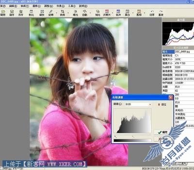 Photoshop实例:超级懒人美眉修图法 Photoshop实例:超级懒人美眉修图法