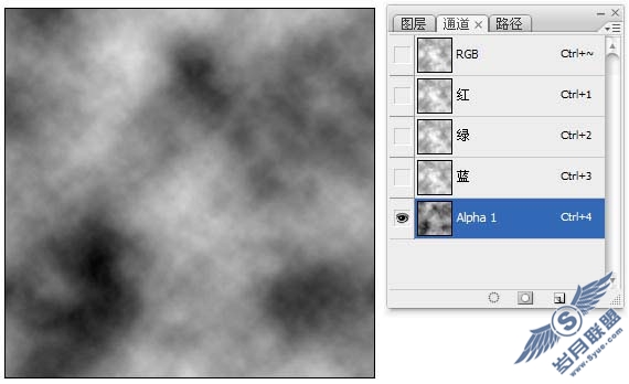 Photoshop滤镜制作脱落的墙壁效果