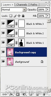 Photoshop CS3亲密接触(5):怀旧赫本 黑白魅影(图十三)