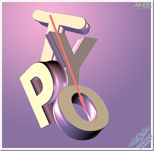 Photoshop教程:制作独特的3D文字