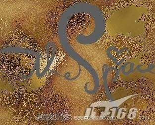 Photoshop打造粗糙的金属质感文字效果