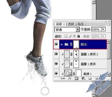 photoshop照片处理:给美女添加动感水衣【图】_