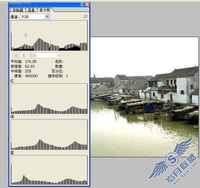 Photoshop色阶处理图片入门教程