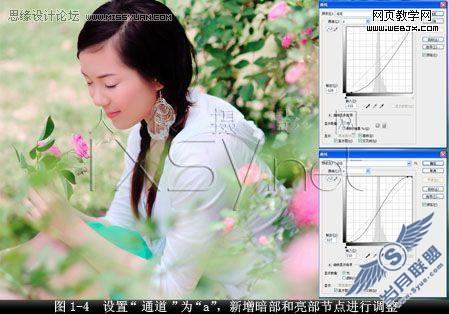 Photoshop调色教程:清新艳丽美女照片