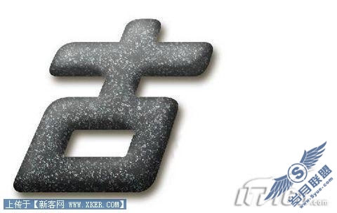 使用Photoshop滤镜打造沧桑石头字