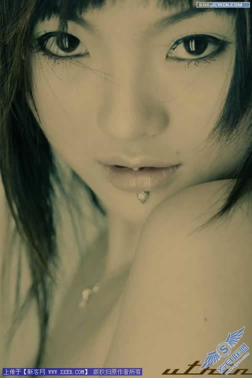 Photoshop调色一种非主流色调——忧绿黄