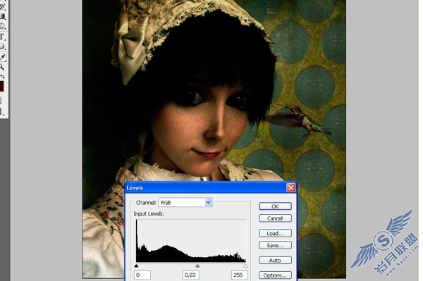 Photoshop教程:可爱的美女3D娃娃