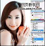 Photoshop教程:晶莹剔透清润水嫩的肌肤