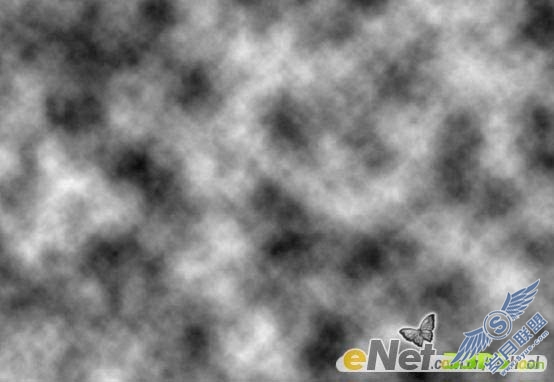 PhotoShop文字特效:用笔刷和滤镜制作烟雾字效果