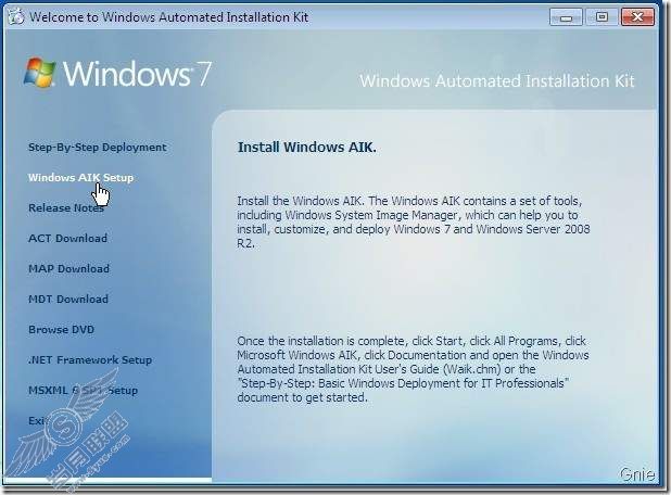Windows 7 PE RAM 引导盘及WIM 镜像制作