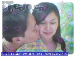 Photoshop制作漂亮的贴纸照效果