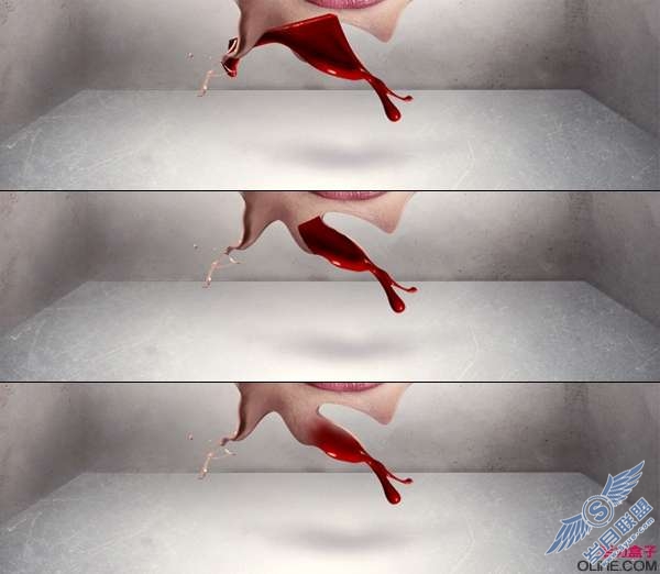 photoshop插画教程:制作抽象的脸(二)【图】_