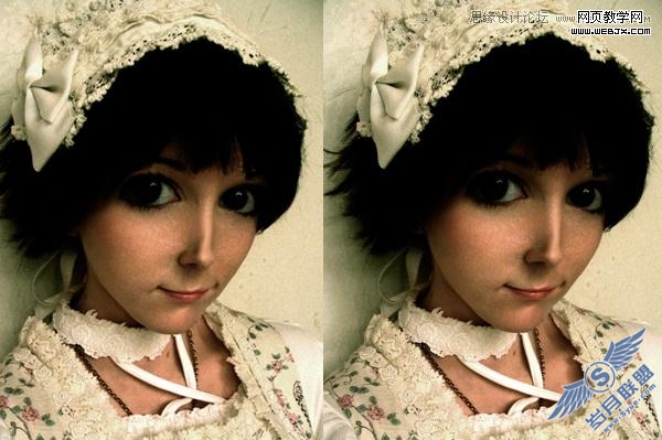 Photoshop教程:可爱的美女3D娃娃