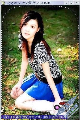 Photoshop制作Lomo风格非主流效果