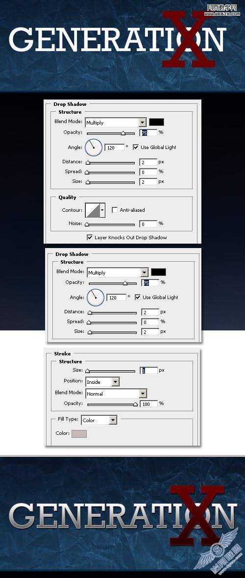 Photoshop制作wordpress博客模板网站的设计