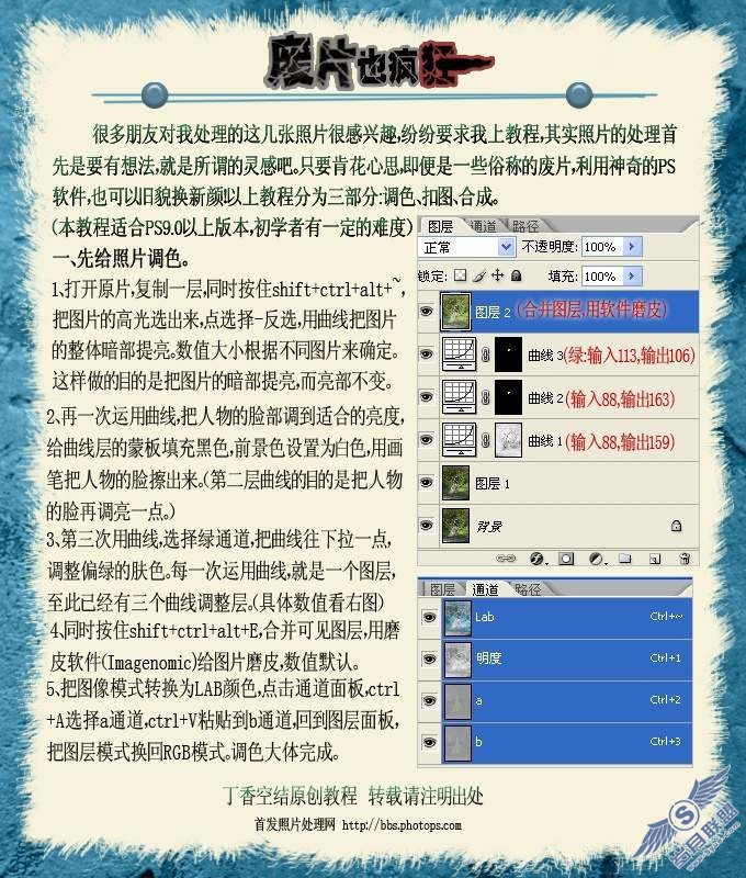 photoshop教程:梦幻精灵小公主的合成