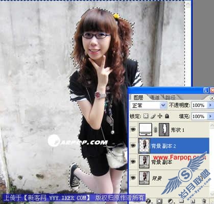 Photoshop制作非主流漫画风格照片
