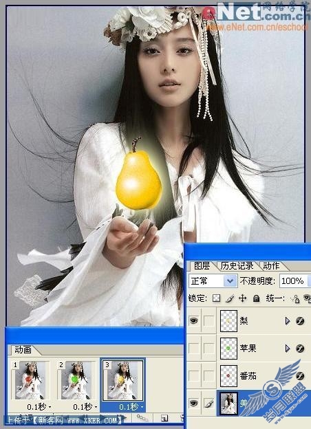 PSIR打造小仙女魔法之水果变变变(4)