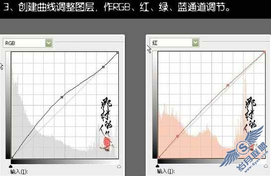 利用外挂及曲线打造人物光滑的肤色