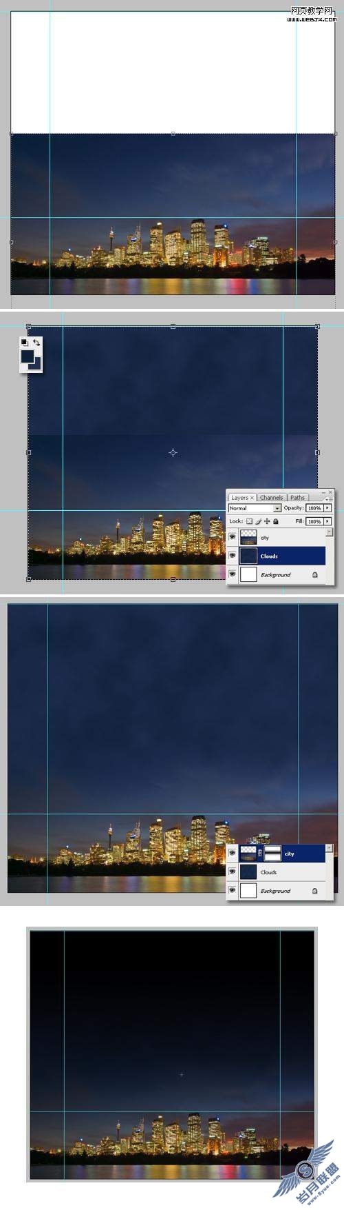 Photoshop制作wordpress博客模板网站的设计