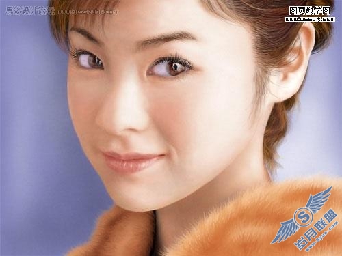 Photoshop鼠绘教程:气质美女