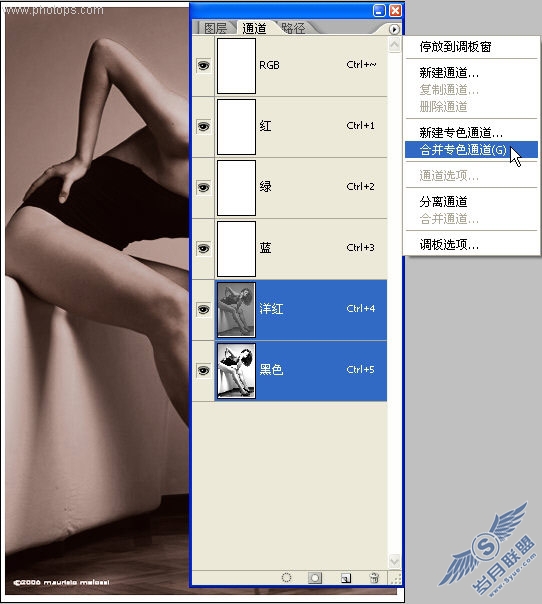 [数字暗房]古铜色效果制作方法（图九）
