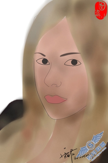 Photoshop鼠绘人物实例:美女艾微儿