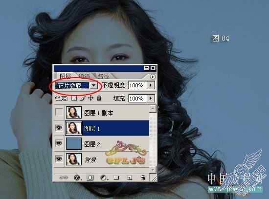 Photoshop用图层混合模式实现抠图