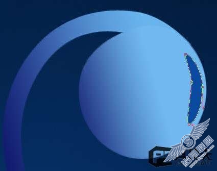 photoshop用钢笔工具绘制3D抽象物体【图】_