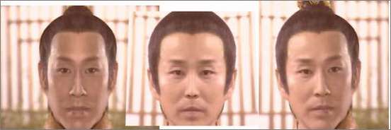Photoshop出来的众多明星对称脸照欣赏