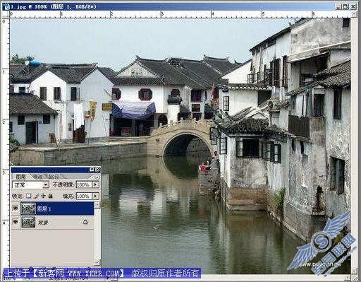 Photoshop用另类方法打造水彩效果