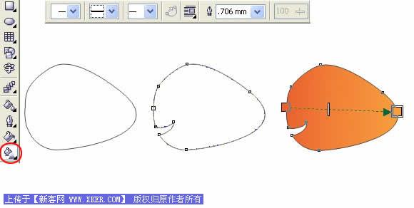 Coreldraw绘制海底总动员小鱼Nemo